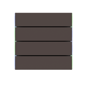 Ekinex Switch FF Series Brown